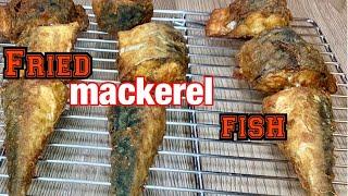 Fried Mackerel Fish - Crunchy Fried Fish Recipe- Bangda Fish Fry- Fish Fry Recipe | Efe Food Kitchen