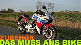 Motorradzubehör: Was muss dran, was kann ab? | Piotrrr Moto