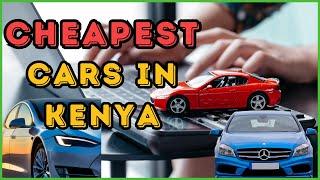 15 Best Cheapest Cars In Kenya and Their Prices In 2024!