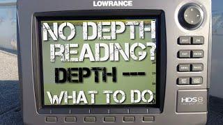 No Depth Reading on Fishfinder - How to Troubleshoot