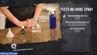 Quick Essentials Pests Be Gone Spray HOW TO VIDEO - Life Science Publishing