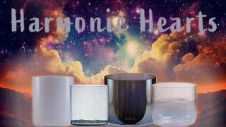 Harmonic Hearts: Breathe & Receive: A Crystal Singing Bowl Journey