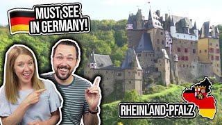 Top 5 MUST SEES in Rheinland-Pfalz, Germany | Castles - Weinstrasse - Breathtaking Nature!