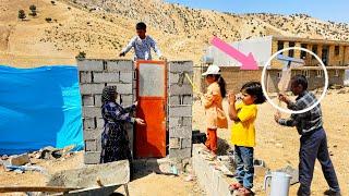 From heavy betrayal to a new beginning, Zainab builds a bathroom in his new house