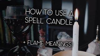 Candle Magick: How to Use a Spell Candle + Flame Meanings!