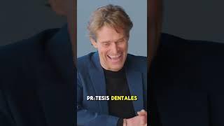 La dentadura de Willem Dafoe #curiosidadescine #cine #marvel #peliculas