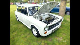 Austin 1300 with Austin bottom end & BMW top end engine power !!!!