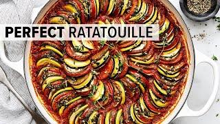 PERFECT RATATOUILLE | A Super Tasty Vegetarian Recipe!