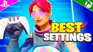 NEW BEST Controller Settings + Sensitivity Explained for Chapter 6 (Fortnite Tutorial)