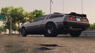 THIS CAR SO FAST EVERYONE THINK I'M CHEATING - DMC Delorean S+ Drag Build - NFS Unbound