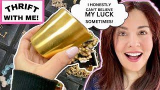 Secret Stash Of Vintage Jewelry! 26 Mind Blowing Pieces! Thrift With Me!