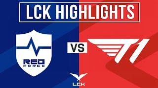 NS vs T1 Highlights ALL GAMES | LCK 2025 | NS RedForce vs T1