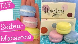 Soap Macarons | DIY Macarons from melt & pour soap | melt and pour macarons - no silicone needed!