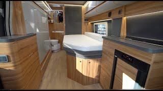 Best 2 person van motorhome 2022: Kabe Affinity DUO 2022. 1st place! 200l water! 3.5t.