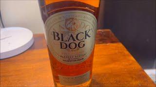 Black Dog triple Gold reserve whisky review English