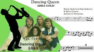 Dancing Queen - Abba Gold Sheet Music Tenor Sax