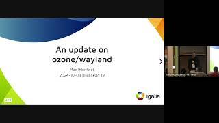 An update on ozone/wayland