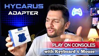 HYCARUS Keyboard and Mouse Adapter for Switch/XBOX One/XBOX Series X/S / PS3/ PS4