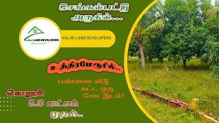 Low BudgetFarm Land for sale Near Chengalpet -UthiramerurI3.6L OnwordsI9840881075