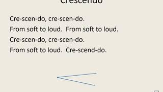 Crescendo Decrescendo