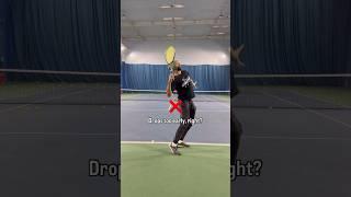 CORRECT SERVE - TOSSING ARM & DROP!#tenfitmen #tennisserve #tennistips #tenniscoach #tennispro