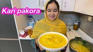 Kari pakora 1st time bnaya | daily vlog Sitara yaseen