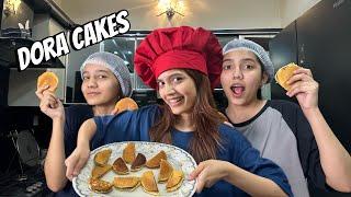 Cooking Dora cakes for the first time | Sistrology | Fatima Faisal