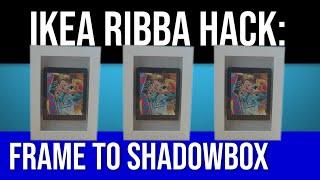 Transforming RIBBA Frame into an Awesome Shadowbox for my Atari games!