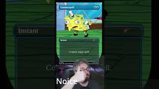 MTG x Spongebob - Facial Reaction #magicthegathering #mtg #spongebob