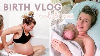 OUR NATURAL BIRTH VLOG * Raw & Real * Labour & Delivery of Our First Baby!