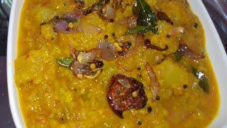 பப்பாளி காய் கூட்டு/Raw Papaya  Kootu/Kootu recipe in Tamil/