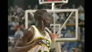 Reignman Shawn Kemp Posterized Alonzo Mourning