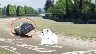 BeamMP - Nordschleife Wins, Close Calls, Crashes & FAILS