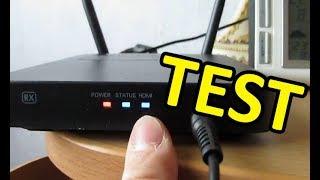  TEST TRANSMETTEUR HDMI SANS FIL (Lien dans la description) 