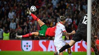 Cristiano Ronaldo Scores Amazing Bicycle Goal vs Poland | Portugal vs Poland 5-1