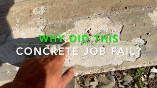 STORAGE BUILDING CONCRETE FAILURE AND SUCCESS!!!!