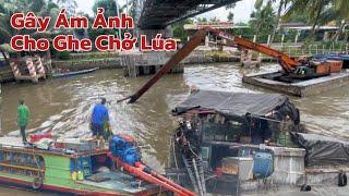 Cầu 8000 Hậu Giang-Có Vật Lạ Gì Ở Dưới Mà Ghe Nào Chạy Ngan Cũng Sợ Bị Lủng?