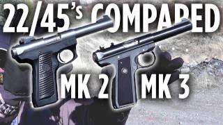 Ruger 22/45: Mark II & Mark III Compared at the Range