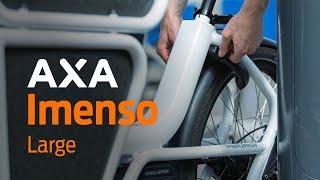 AXA Imenso - High quality frame lock with plug-in option