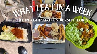 WHAT I EAT IN A WEEK | Life as a uni student ️