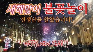 조지아에서 살아보기 GE [SE4] 스페셜영상4 - 불꽃놀이, 트빌리시 새해축제 Happy New Year 볼륨주의