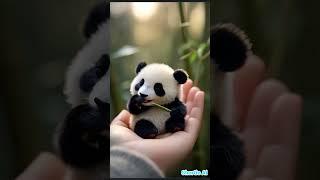 WHAT A CUTIE PANDA #ai #cuteanimals #cutenessoverload #highlightseveryone