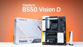 Gigabyte B550 Vision D Review | AMD Affordable Workstation PCIe 4.0 Board