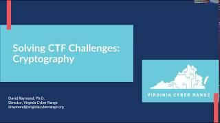 Solving CTF Challenges: Cryptography