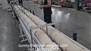 Automatic 48 rolls small toilet roll tissue paper making machine production line