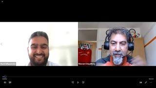 S04E048 #ChatsWithChaudhrey w Hanson Wade's Huzefa Rupawala on the the mRNA Summit Boston July 26/28