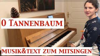 O Tannenbaum - Karaoke Weihnachtslied Musik und Text zum Mitsingen