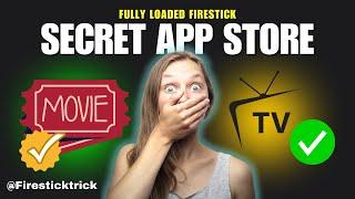 Fr*e Secret app store for fully loaded firestick in 2025! @FireStickTrick