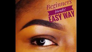 Makeup for blacks: My Updated Eyebrow Tutorial