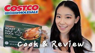 Costco Roast Half Duck Maple Leaf Farms| Costco Duck Review|New at costco taste test!